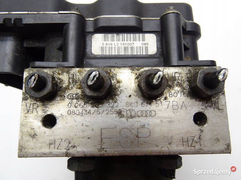 POMPA HAMULCOWA ABS AUDI A4 B8 A5 8T 20 TDI