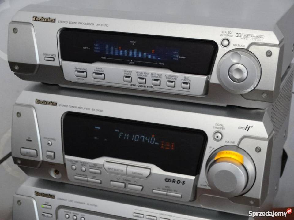 Wieża Technics SAEH760 kolumny Mocna WYSYŁKA Jasło