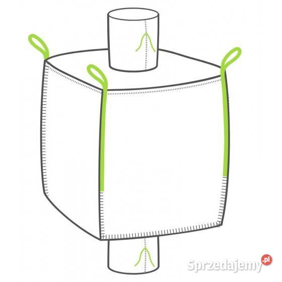 Worek Big Bag 1000 90x90x100 Lej wsypowy lej Kraków