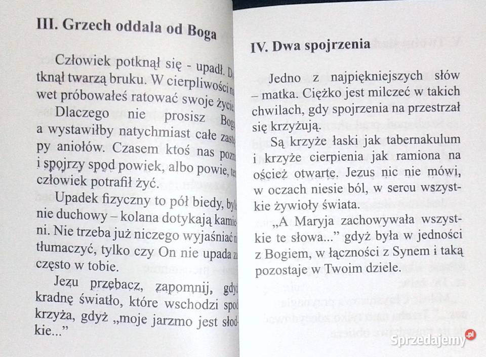 Z Golgoty widać najlepiej człowieka ks Janusz miękka Chełm sprzedam