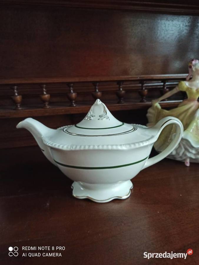 Dzbanek do herbaty Woods Ivory Ware England Porcelana i szkło Gdańsk