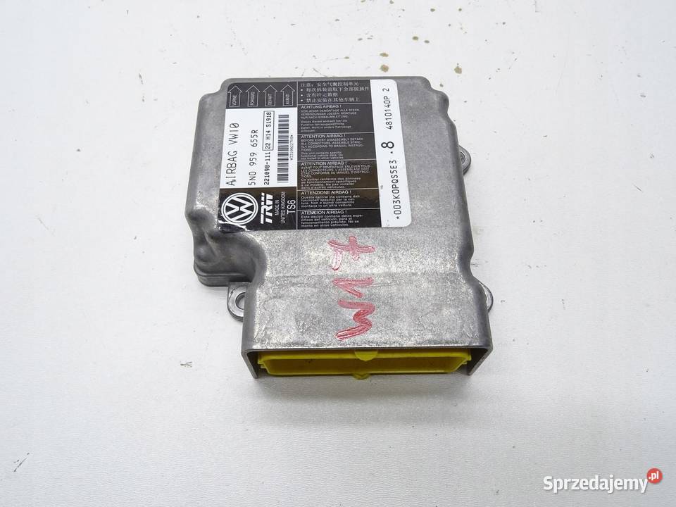 MODUŁ SENSOR AIRBAG 5N0959655R VW PASSAT B7 CC małopolskie