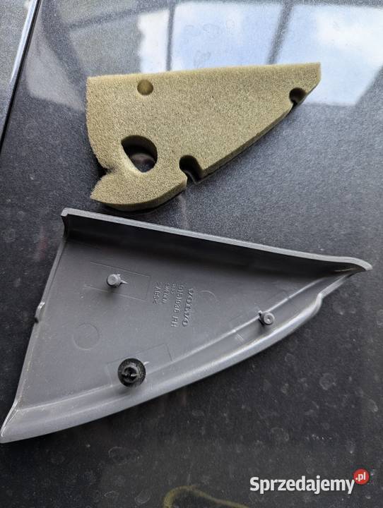 Volvo S60 V70 trójkąt osłona lusterka drzwi Tapicerki samochodowe Widawa