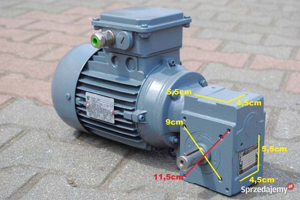 Motoreduktor kątowy 055kw 206obrmin NORD Kargowa sprzedam