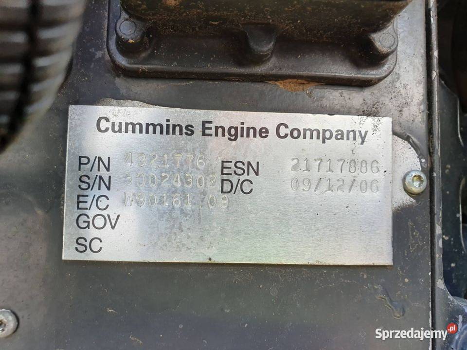 SILNIK SŁUPEK CASE MAGNUM 280 CUMMINS 50583 JCB kujawsko-pomorskie Lipno