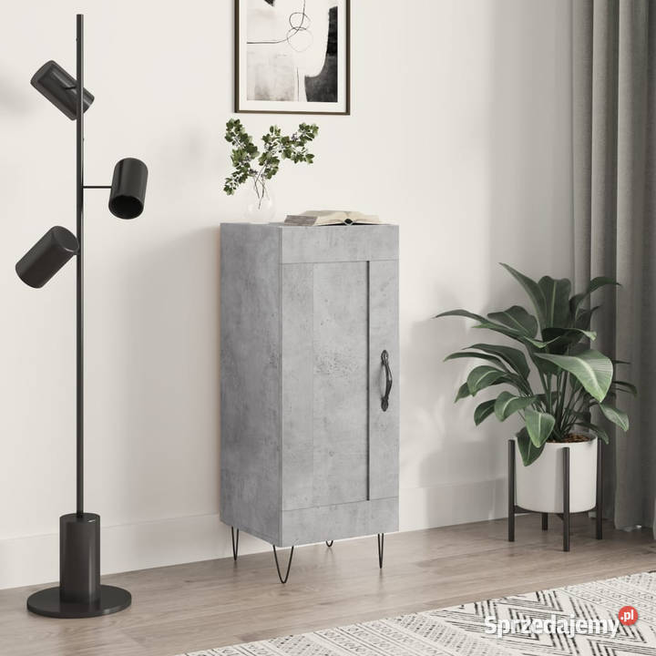 Szafka szarość betonu 345x34x90 materiał Pozostałe mazowieckie Warszawa