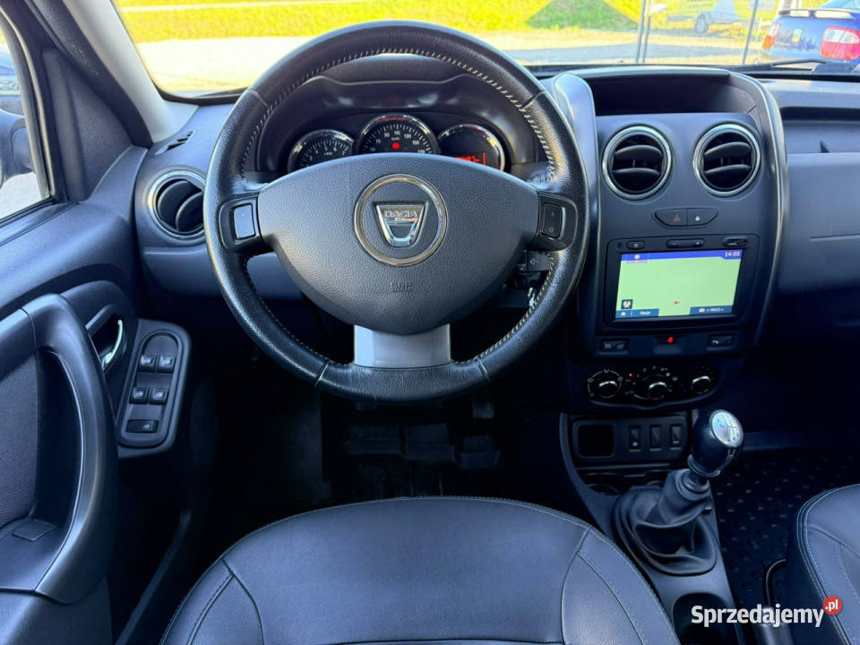Dacia Duster FL 15 dCi 109 tempomat nawigacja I relingi dachowe Wrocław