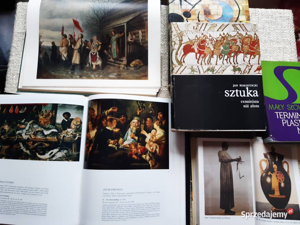 Książki albumy związane ze sztuką w szerokim Kraków