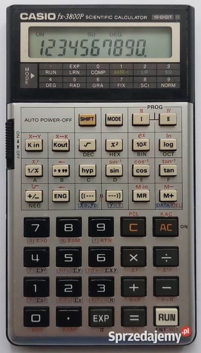 Casio fx3800P kalkulator naukowy w Siemianowice Śląskie