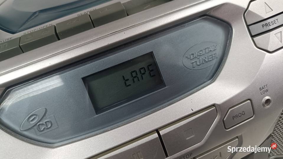 PHILIPS AZ1040 Radioodtwarzacz kasetowy z CD Poznań