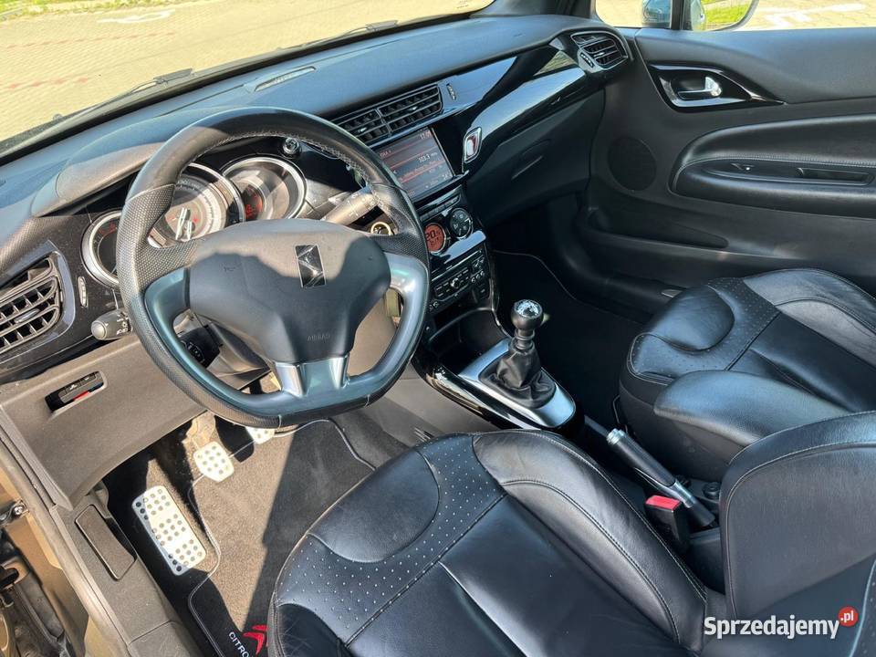 Citroen DS3 16 eHDI navi skóry manual Alu 17 aluminiowe felgi