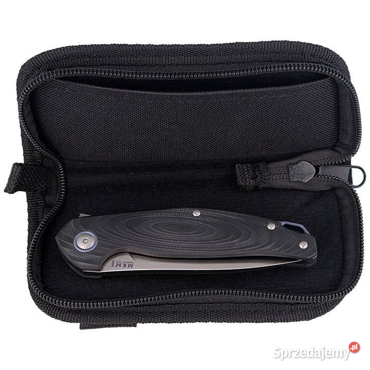 Nóż składany MKM Goccia Black G10 Satin M390 by mazowieckie Warszawa