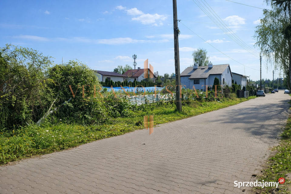 Działka budowlana centrum Łomianek Agawy utwardzona mazowieckie Łomianki sprzedam