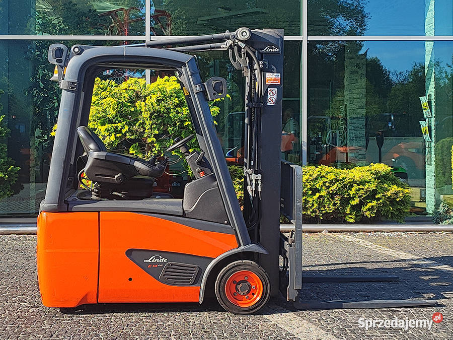 Wózek widłowy elektryczny Linde E1402 hilo 334 m Wózki widłowe