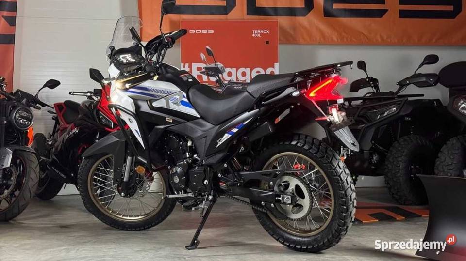 Motocykl Barton Rally 125 Wtrysk Homologacja ABS łódzkie Kobiele Wielkie sprzedam