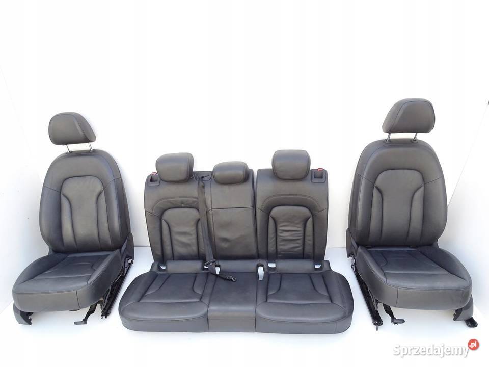 FOTELE FOTEL KANAPA KOMPLET SKÓRA AUDI Q3 8U