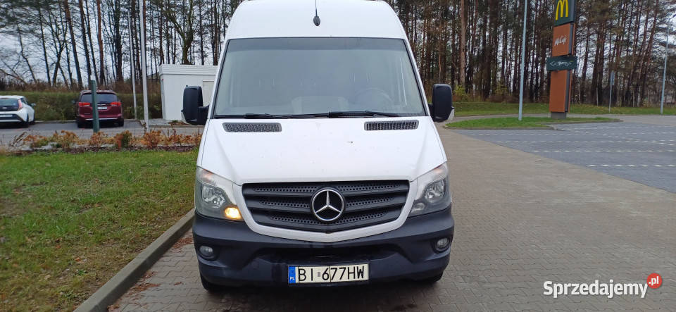 Samochód MERCEDESBENZ Sprinter 319 BlueTec 2016 podlaskie Izabelin