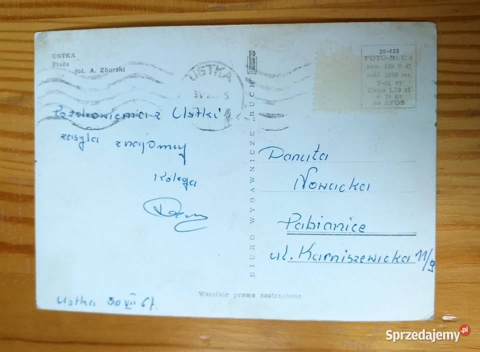 USTKA WIDOK NA PLAŻĘ FOT ZBORSKI Piszczac