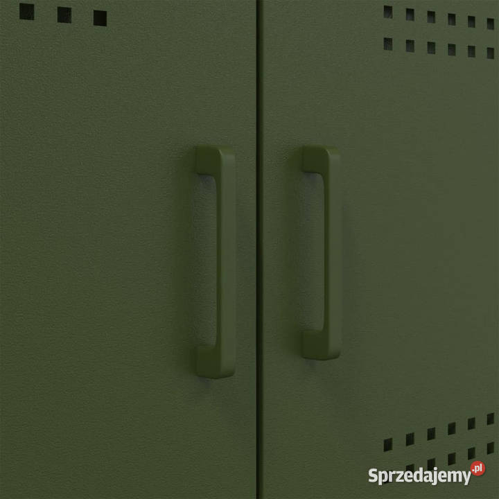 Szafka oliwkowa 68x39x113 stal WM842974