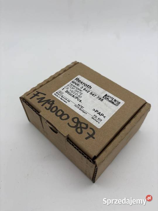 Rexroth 3 842 547 785 Blokada pneumatyczna Pozostałe