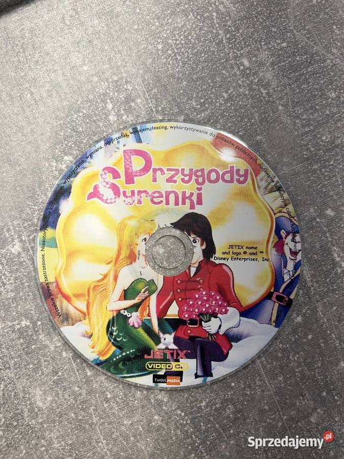 Płyta dzieci Przygody Syrenki Jetix Pozostałe podkarpackie