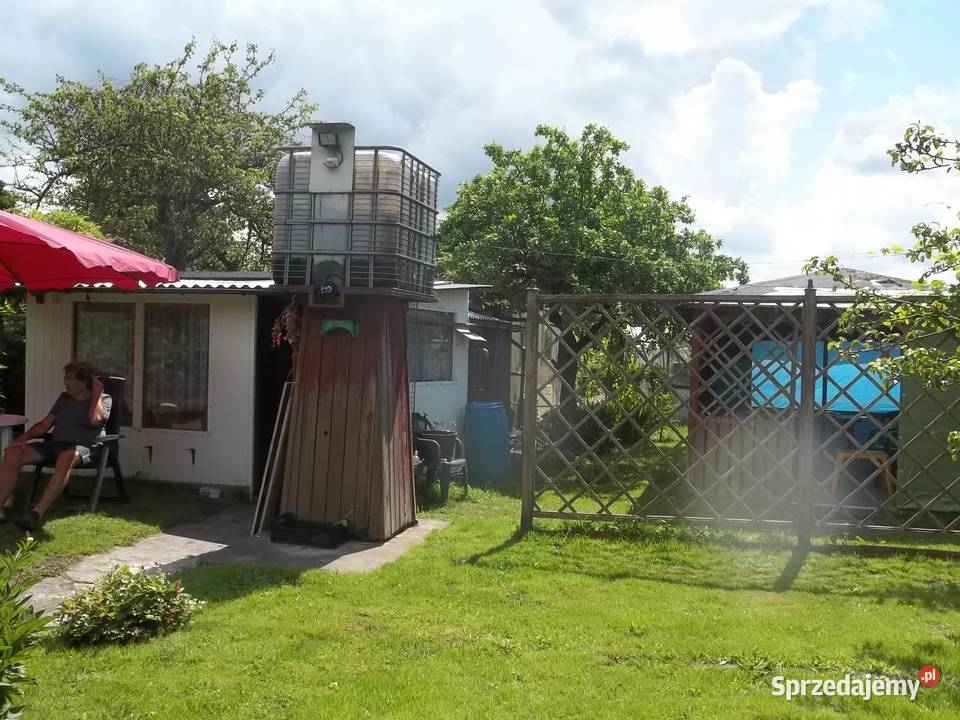 Ładna działka ROD Jeziorem 400m2 Szczecin