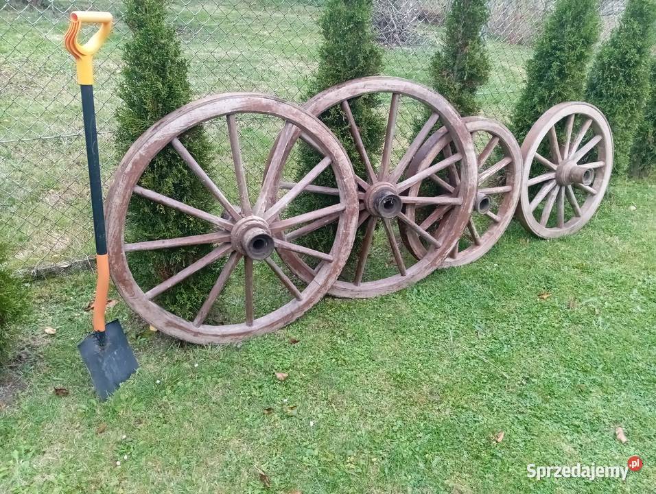 Koła drewniane do wozu Krosno