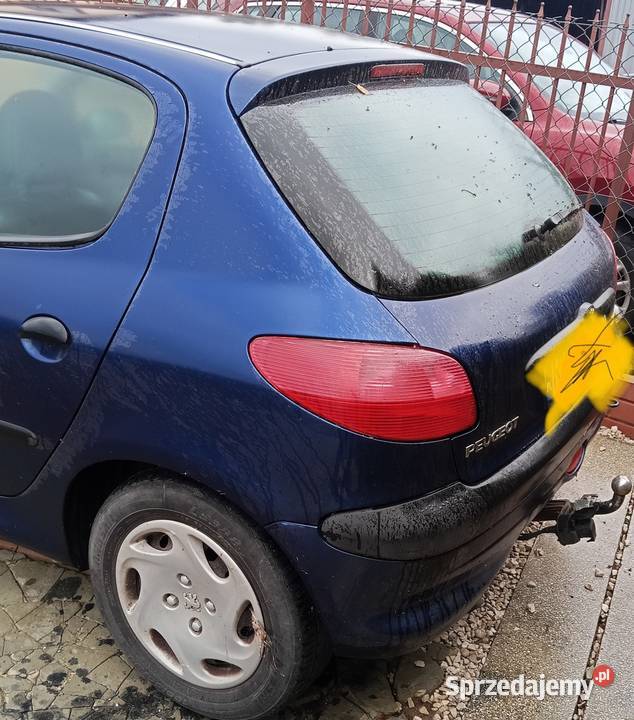 Peugot 206 na części kod lakieru EGE