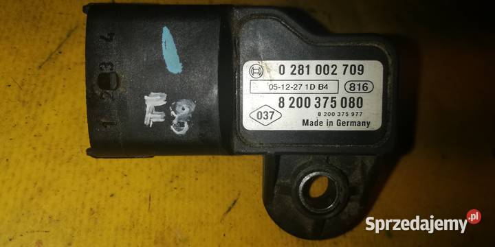 map sensor 8200375080 19dci Megane 2 Scenic 2 osobowe Piotrków Trybunalski