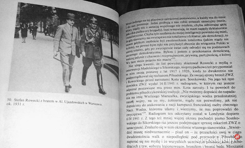 Stefan Rowecki Grot Tomasz Szarota Książki i Podręczniki Chełm