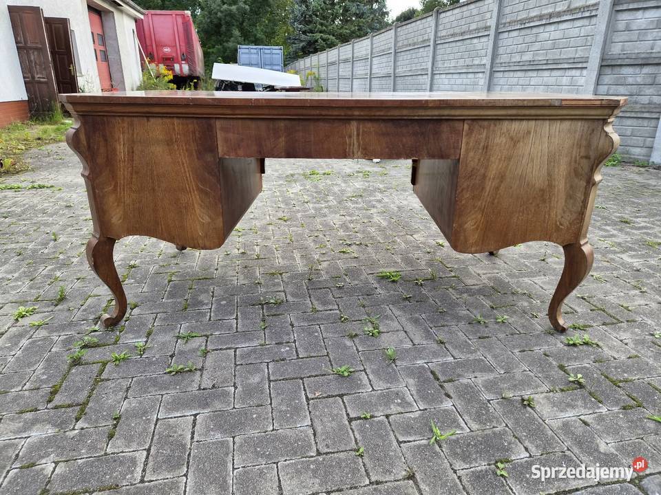Biurko orzechowe do renowacji Szczecinek