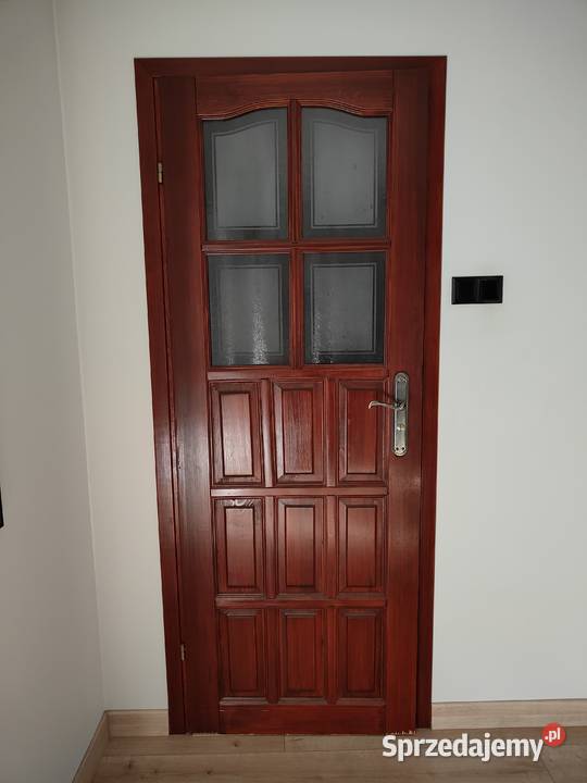 Skrzydło drzwi drewniane