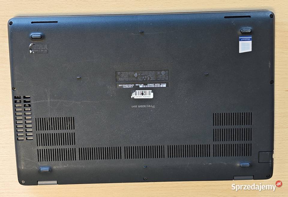 Dell Precision 3541 i79850H 32GB RAM Quadro P620 wielkopolskie Poznań sprzedam