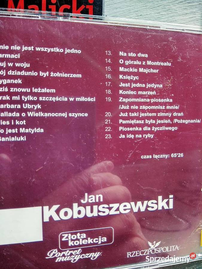 Kobuszewski piosenki prezenty Warszawa sprzedam
