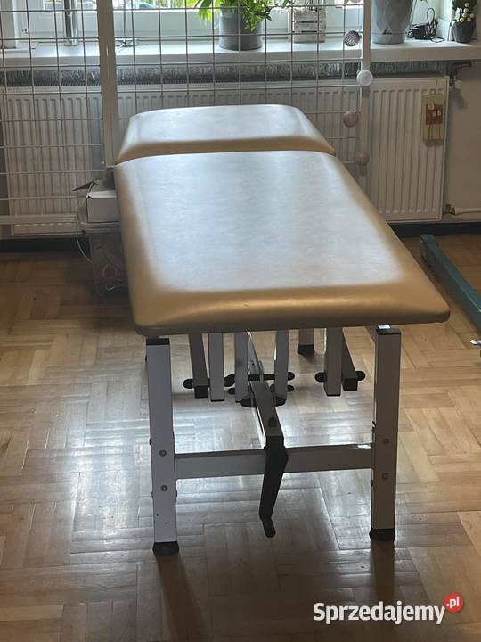 Rehabilitacyjny stół do masażu i fizjoterapii Sprzęt rehabilitacyjny i ortopedyczny małopolskie Muszyna sprzedam