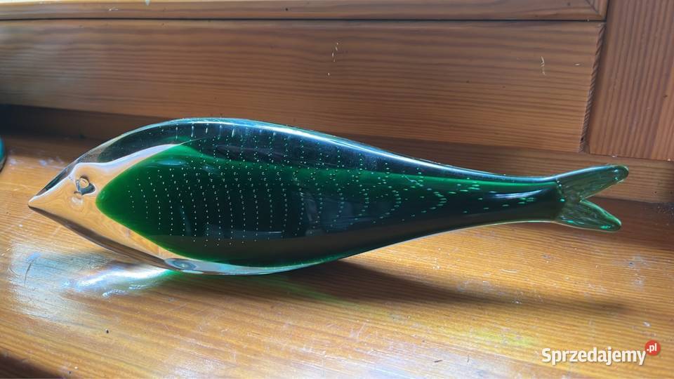 Figurka Ryba Murano Design Antonio da Rosdla Gdańsk sprzedam