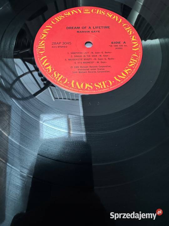 Marvin Gaye Dream Of A Lifetime MVG Japan Obi LP pomorskie Rumia sprzedam
