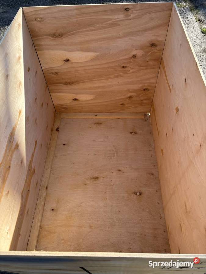 skrzynia z sklejki