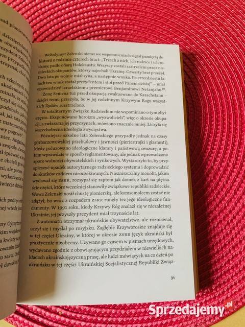 Ja tu zostaję Fenomen Wołodymyra Zełenskiego Warszawa sprzedam