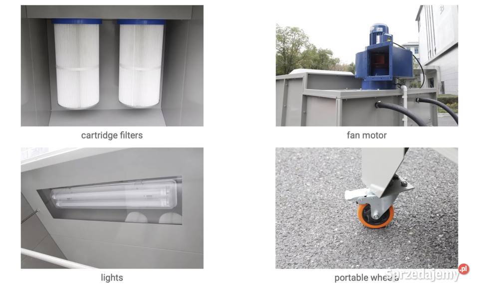 Kabina do malowania proszkowego kabina Produkcja Rzeszotary sprzedam