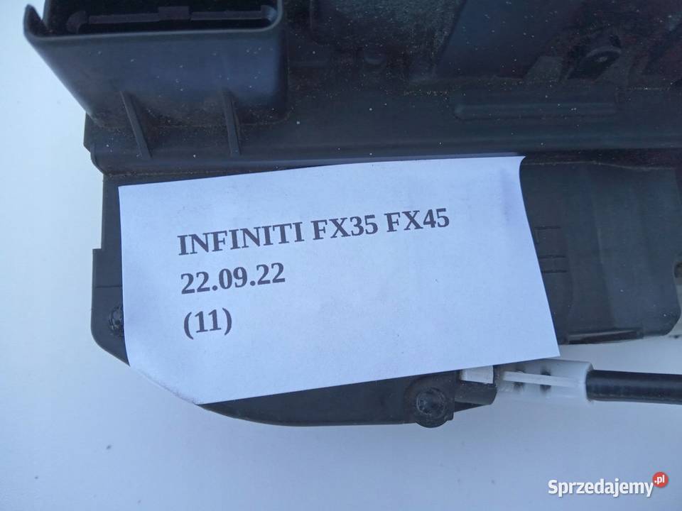ZAMEK DRZWI LEWY PRZÓD PRZEDNI INFINITI FX35