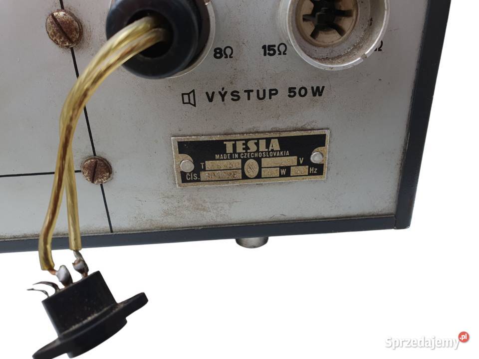 Stary unikat Czechosłowacki wzmacniacz lampowy sprzedam