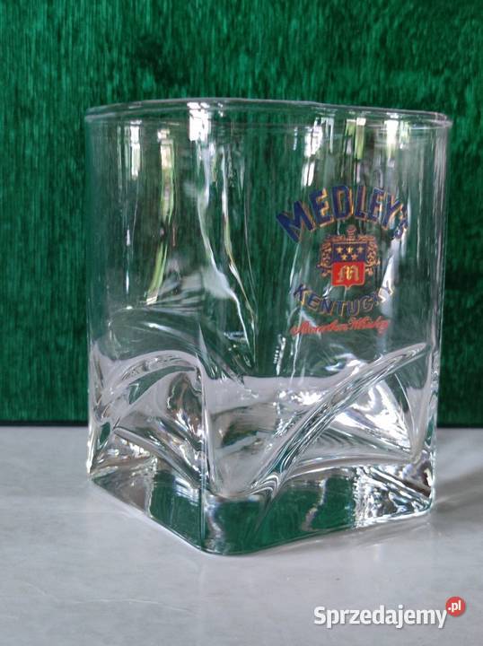Medleys Kentucky Bourbon Whiskey szklanka Kielce