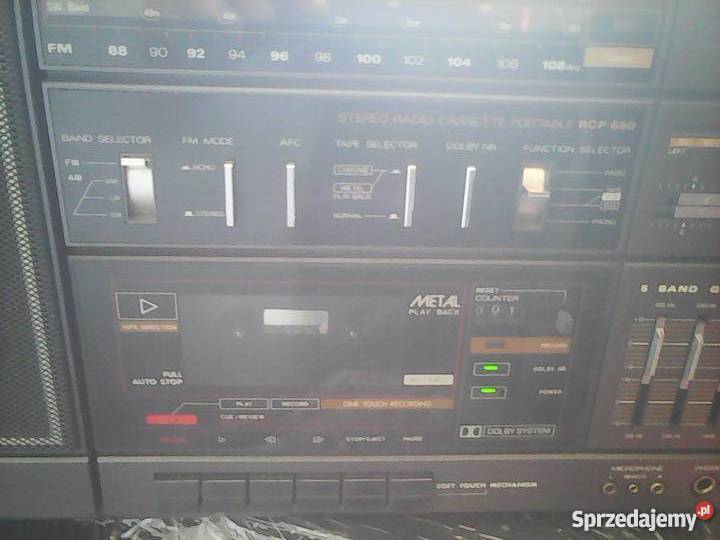 PHILIPS CD Radio Cassette Recorder AZ 1008 SABA Radom