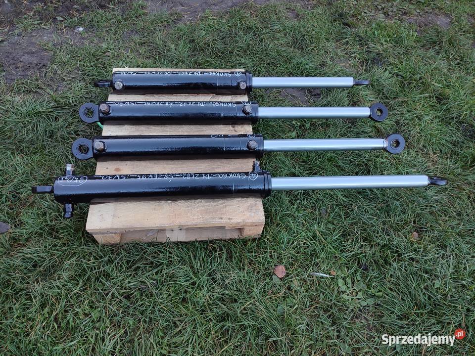 Siłownik hydrauliczny dwustronny sów 50 łuparka Sędziszów