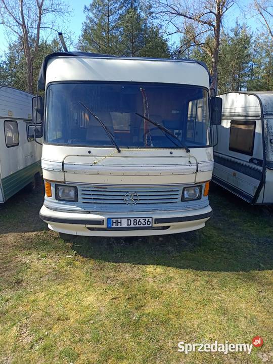Sprzedam kampera Mercedes benz integra Hymer warmińsko-mazurskie Barczewo