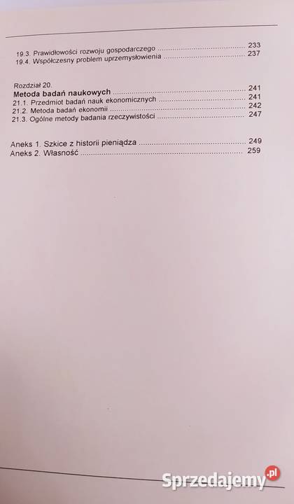 ZARYS TEORII EKONOMII Kazimierz Meredyk Hajnówka