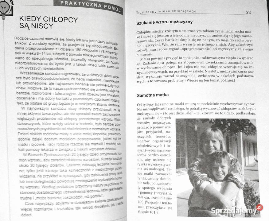 Wychowywanie chłopców Steve Biddulph lubelskie Chełm