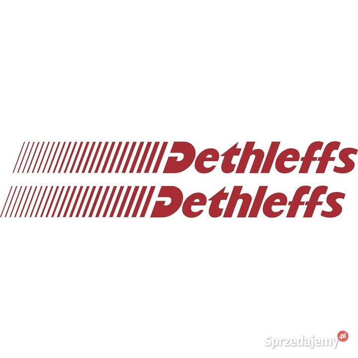 Naklejki Dethleffs na kampera przyczepę śląskie Mierzęcice