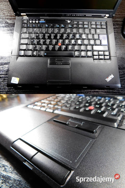 Lenovo T400 C2D 24 4GB BT 14cal DVD zasil bez 4GB Kraków sprzedam